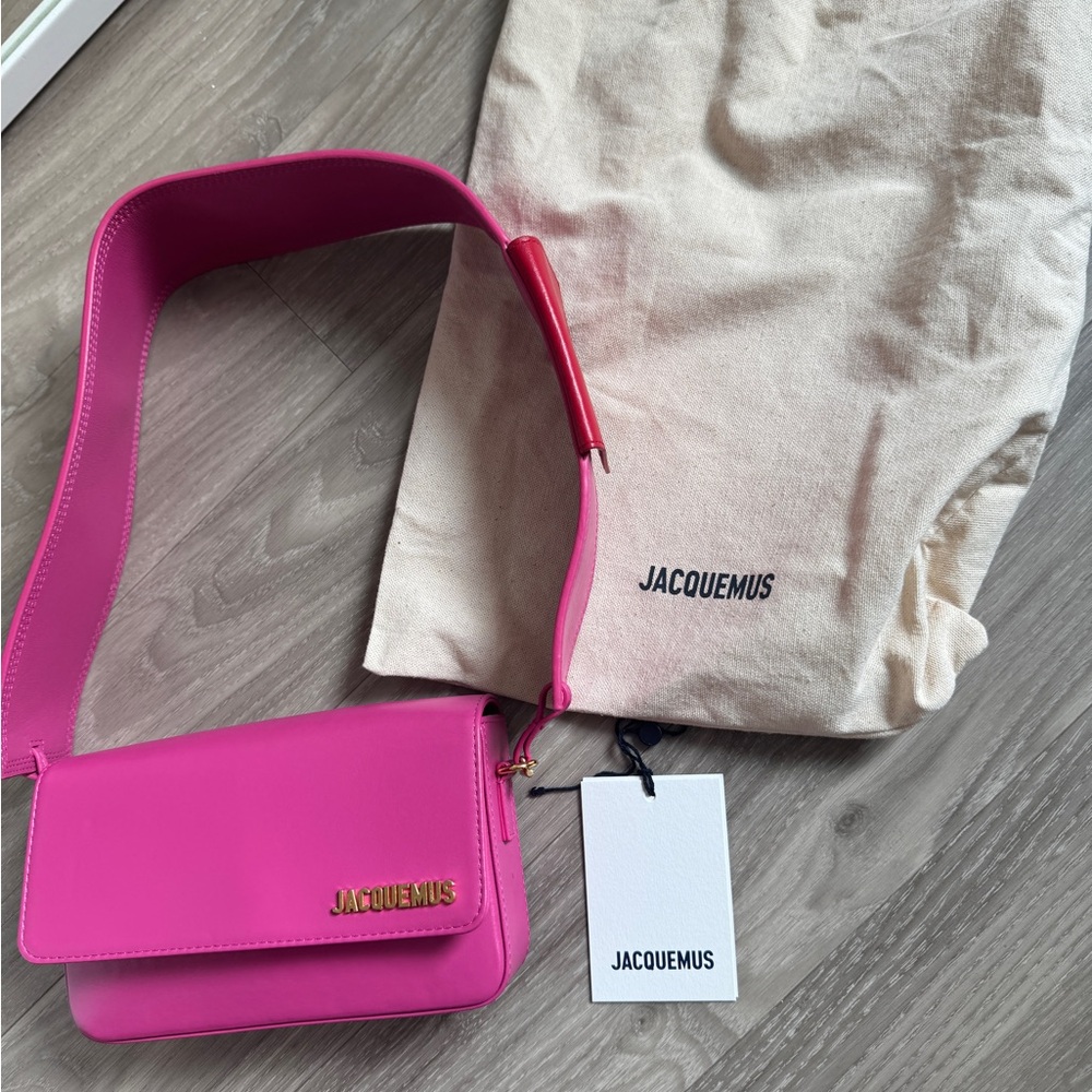Jacquemus Vibrant Pink Crossbody Bag - Picture 1 of 4